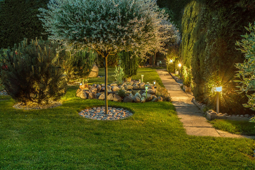 Lichtplanung via App für den Garten